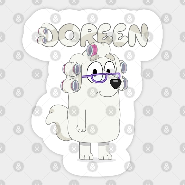 Doreen is a friendly Sticker by KOMIKRUKII